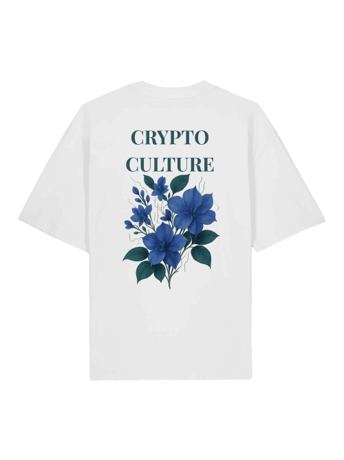 CRYPTO CULTURE – Bloom Through Volatility -Oversized